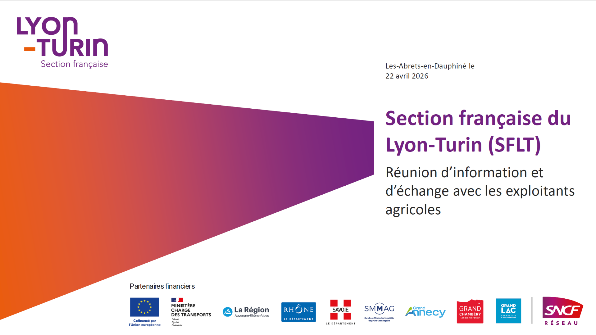 Support réunion Isère
